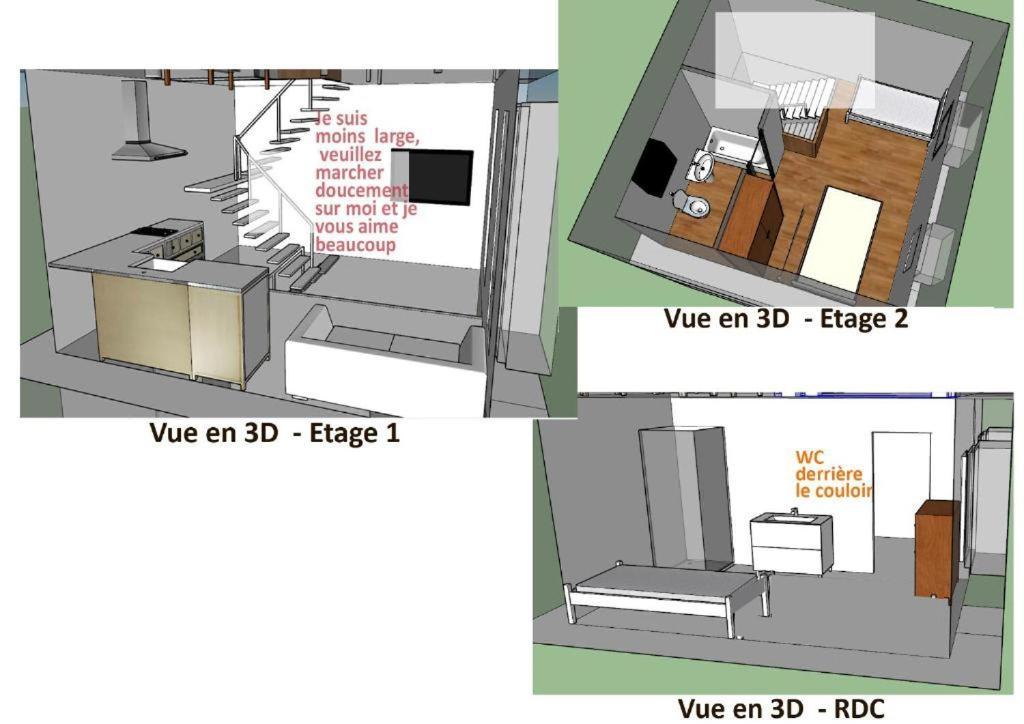 Mini House Apartment Lesneven ภายนอก รูปภาพ
